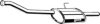 RENAULT 6025406800 Middle Silencer